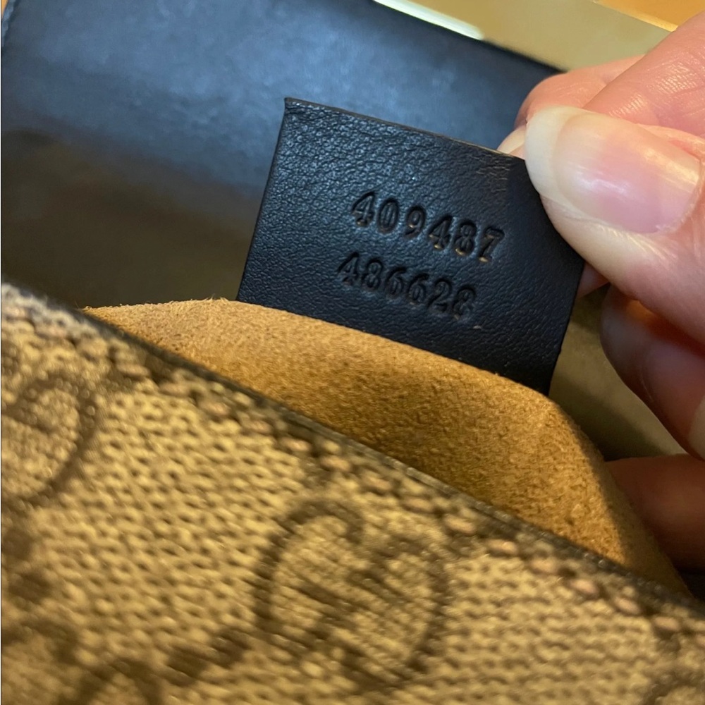 Gucci GG Supreme Monogram Small Padlock Black Bag $2250 - Picture 6 of 8